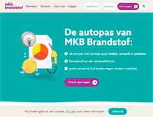 Tablet Screenshot of mkb-brandstof.nl